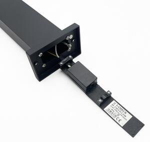 Vonkajšia lampa LANTHEA 1xGU10/11W/230V IP44 50 cm čierna