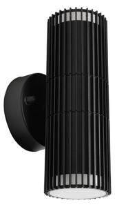 Vonkajšie nástenné bodové svietidlo LANTHEA 2xGU10/11W/230V IP44 čierne