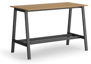 Vysoký barový stôl, 1600 x 800 mm, buk