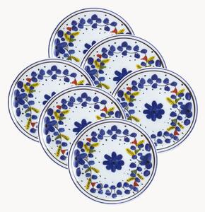 Porcelánové plytké taniere Maritime, 6 ks