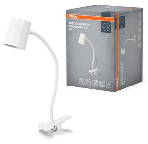 Osram - Stolná lampa s klipom DESK LINE 1xGU10/9W/230V biela