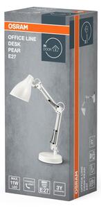 Osram - Stolná lampa DESK LINE 1xE27/11W/230V biela
