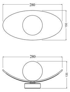 Osram - Nástenné svietidlo DECOR PEARL 1xG9/5W/230V béžové
