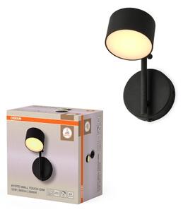 Osram - stmievateľné LED nástenné svietidlo DECOR KYOTO LED/12W/230V čierna