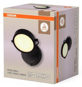 Osram - LED Nástenné svietidlo DECOR PUCK LED/11W/230V čierne