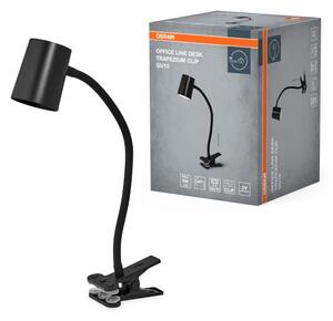 Osram - Stolná lampa s klipom DESK LINE 1xGU10/9W/230V čierna