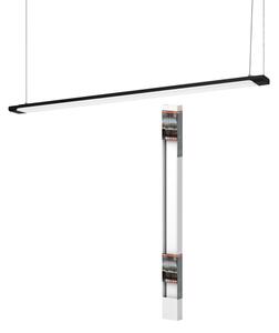 Osram-LED Stmievateľný luster na lankách OFFICE LINE LED/40W/230V 4000K 120 cm čierna