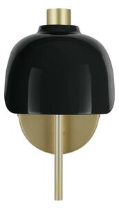 Osram - Nástenné svietidlo DECOR COROLLE 1xG9/20W/230V čierna/zlatá