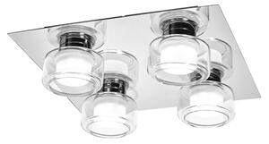 Osram - LED Kúpeľňové stropné svietidlo ORBIS FLAME 4xLED/5,5W/230V IP44 chróm