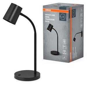 Osram - Stolová lampa DESK LINE 1xGU10/9W/230V čierna