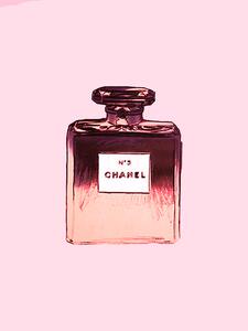 Ilustrácia Chanel No.5 pink, Finlay & Noa