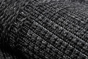 Šnúrkový koberec / behúň SIZAL TIMO 5000 čierny