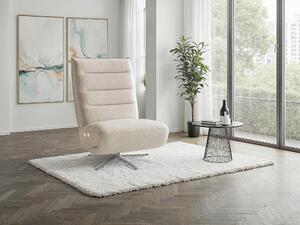 RELAXAČNÉ KRESLO, textil, strieborná Sit & More - Online Only obývacie izby, Online Only