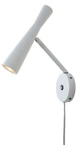 MUZZA Nástenná lampa Ordos biela
