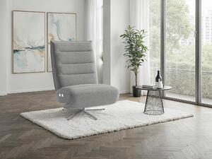RELAXAČNÉ KRESLO, textil, sivá Sit & More - Online Only obývacie izby, Online Only