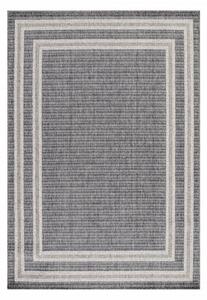 Šnúrkový koberec Aruba sivý