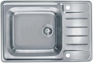 Alveus PRAKTIK 120 Satin 1122463 - Drez nerezový 790x500mm, vanička 480x400x210mm