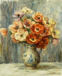 Obrazová reprodukcia Vase d'Anemones,, Renoir, Pierre Auguste