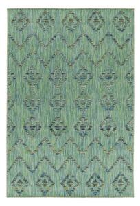 Šnúrkový koberec Bahama 3D Boho zelený