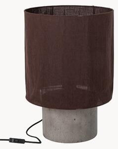 Cementová stolová lampa Yena