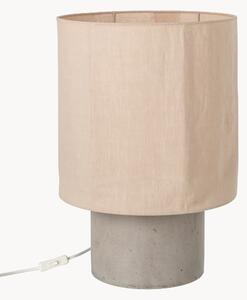 Cementová stolová lampa Yena
