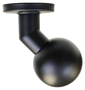 Dverné gule Richter KNOB 02 FIXNÉ (CE), Guľa Knob 02 fixná, RICHTER Čierna matná