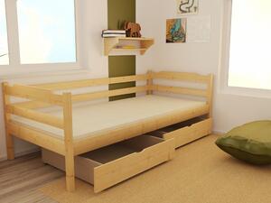 Detská posteľ z masívu 180x80cm bez šuplíku - DP007