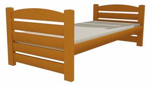 Detská posteľ z masívu 200x80cm bez šuplíku - DP011