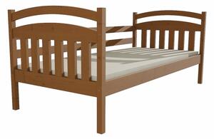 Detská posteľ z masívu 180x80cm bez šuplíku - DP016