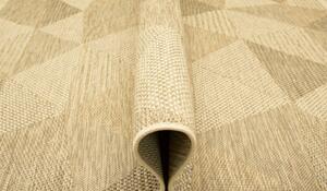 Šnúrkový koberec Oria 529/YV7-Z béžový / sivý / krémový