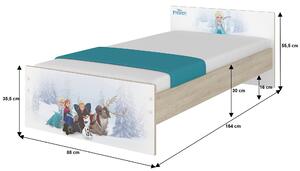Detská posteľ MAX bez šuplíku Disney - MINNIE I 160x80 cm