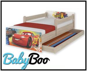 Detská posteľ MAX bez zásuvky Disney - AUTÁ 160x80 cm