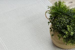 Šnúrkový koberec / behúň SIZAL TIMO 5979 biely