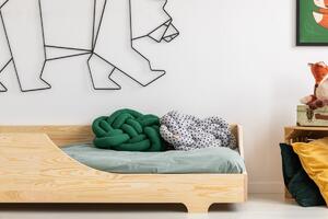 Detská posteľ z masívu BOX model 4 - 160x90 cm