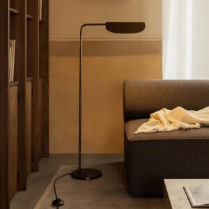 Audo Copenhagen Stojacia lampa Wing, bronzová, výška 113 cm, s nastaviteľnou výškou, Hnedá / staromosadz, Obývacia izba / jedáleň, Hliník, Dizajn, Stojaca lampa