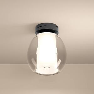 Stropné LED svetlo Stars of Light Menorca, niklové, Ø 21 cm,, Hliník / sivá / zinok, Obývacia izba / jedáleň, kov, Moderný, Závesné svietidlo