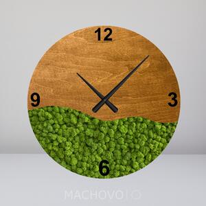 Machové hodiny - príliv - svetlý lišajník