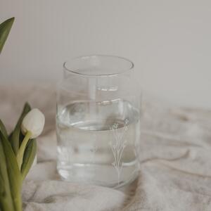 Sklenená váza Floral Clear 14 cm