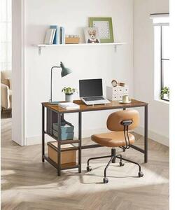 PÍSACÍ STÔL, hnedá, čierna, 120/60/75 cm Boxxx - Online Only kancelárie, Online Only