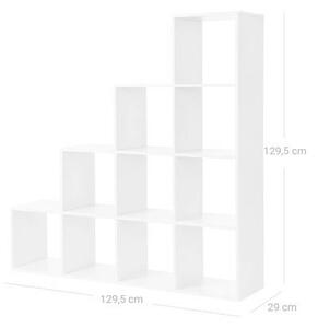 DELIACA STENA, biela, 129,5/129,5/29 cm Boxxx - Online Only drobný nábytok, Online Only