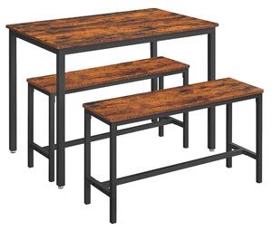 STOLOVÁ SÚPRAVA, 110/70/75 cm Boxxx - Obývacie zostavy, Online Only