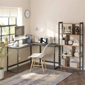 ROHOVÝ PÍSACÍ STÔL, čierna, 140/130/92,2 cm Boxxx - Online Only kancelárie, Online Only