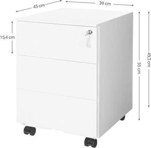 KONTAJNER NA KOLIESKACH, 39/55/45 cm Boxxx - Online Only kancelárie, Online Only
