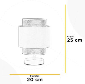 ONLI - Stolná lampa LICIA 1xE27/22W/230V