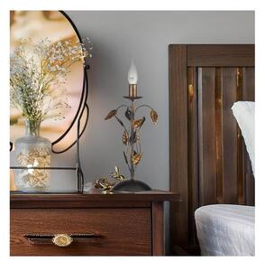 ONLI - Stolná lampa COLLANA 1xE14/6W/230V 40 cm bronzová
