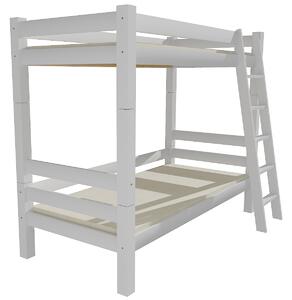 Detská poschodová posteľ z masívu ROBUST 8X8 3A - 200x90 cm