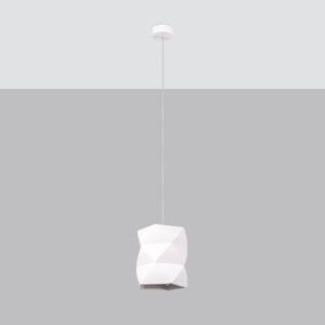 Sollux Lighting Závesné keramické svietidlo GOBI biele