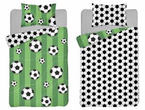 Detexpol Obliečky do postieľky 100x135 + 40x60 cm - Futbal