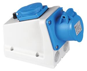 TP electric Kombinovaná zásuvka francúzska s poistkou 3x16A IP44 3120-605-09FR