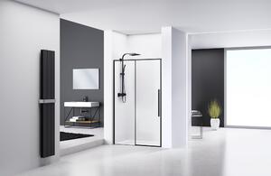 Sprchové dvere MAXMAX Rea SOLAR 90 cm - čierne